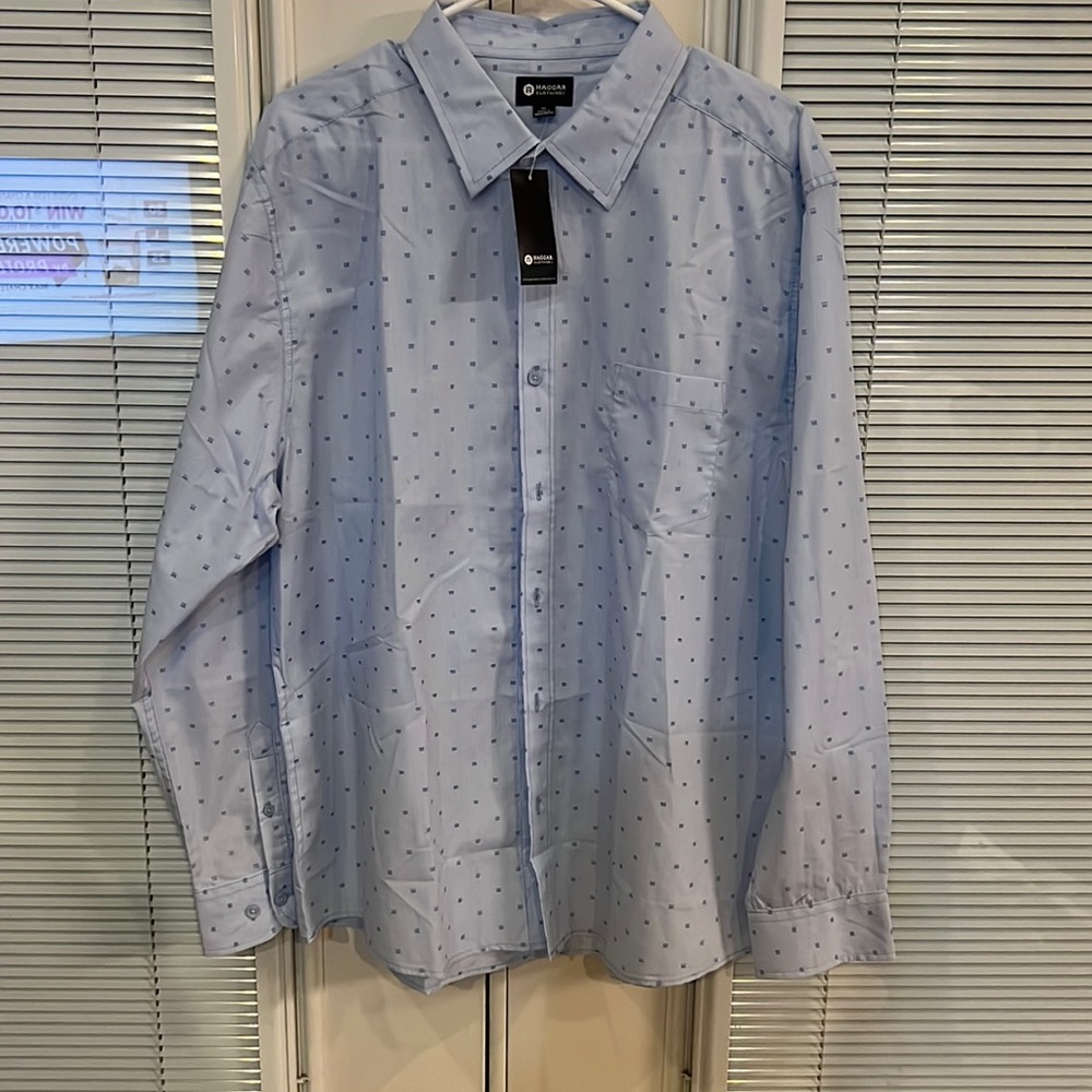 NWT Haggar clothing dress shirt